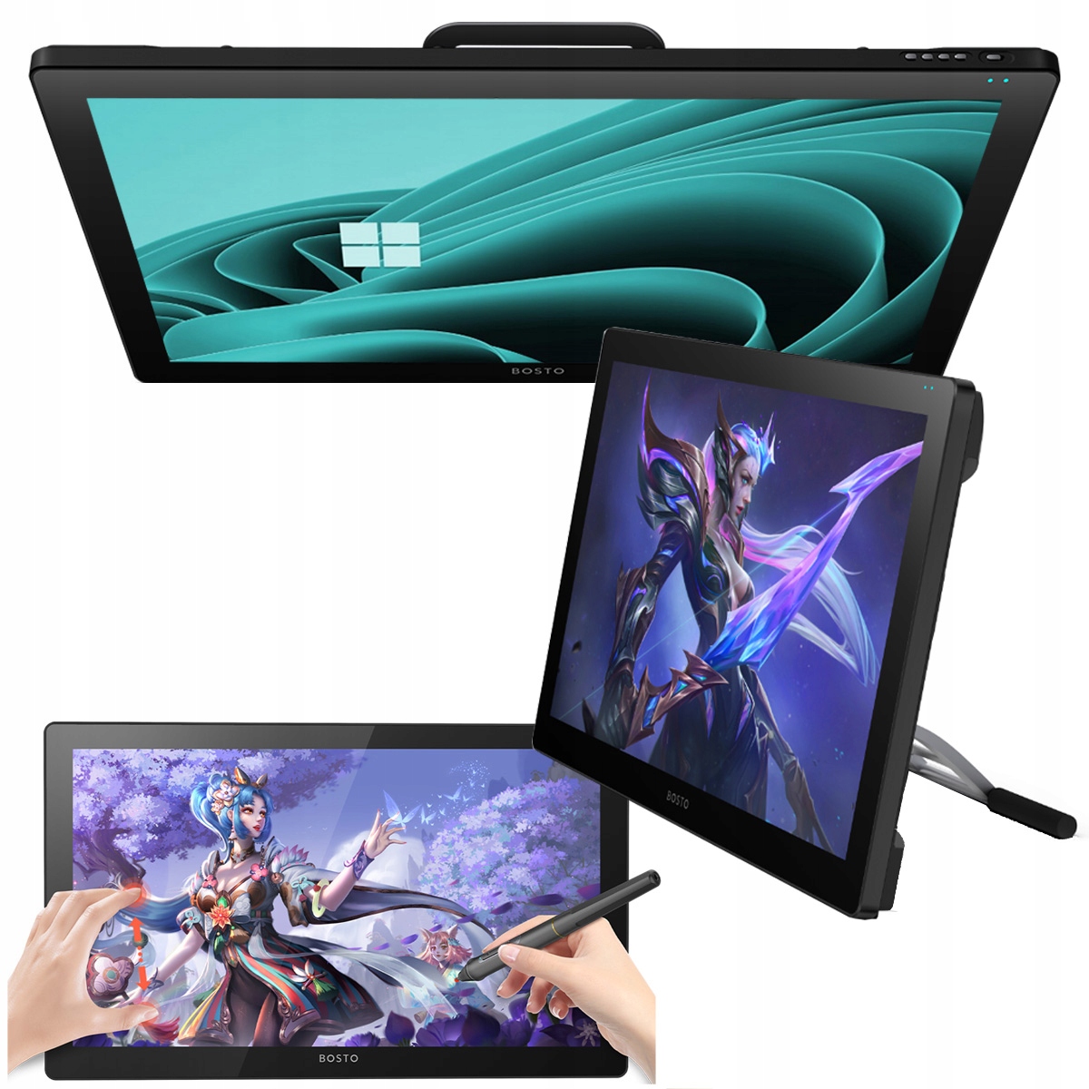 Tablet Bosto X7 i7+ 16 Gb 512 Gb Nvidia počítač počítač 21,5"