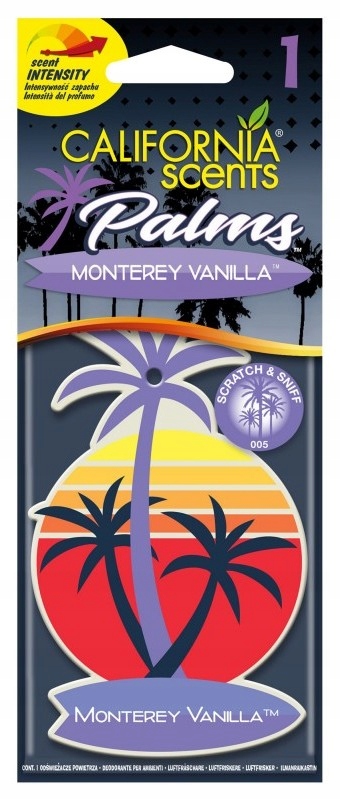 

California Scents Palms Zapach Monterey Vanilla
