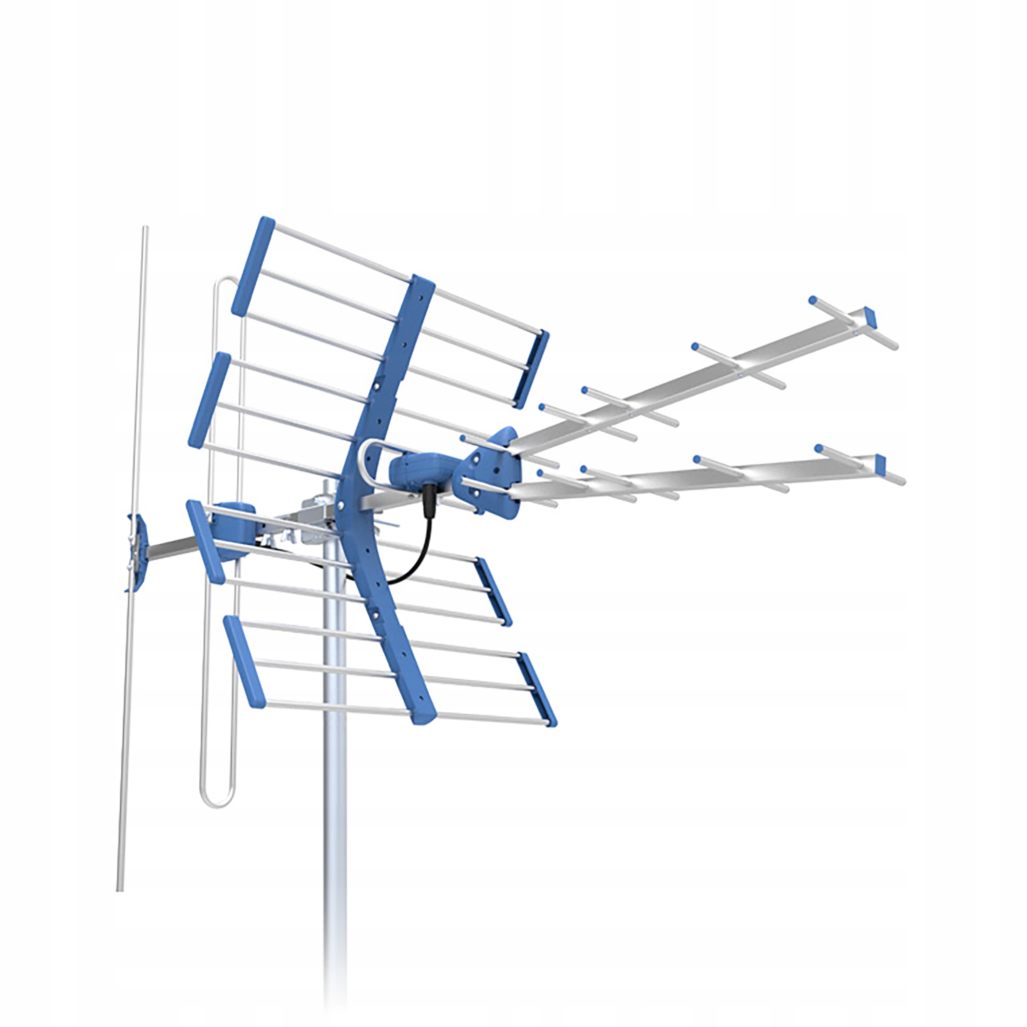 Anténa DVB-T2 Tv Vhf Uhf Tt W21 Gold Combo 5G Protected filtr Telkom Telmor