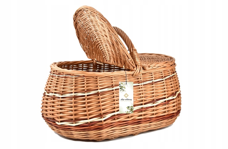 Piknikový koš Proutěný piknikový koš Na Nákupy