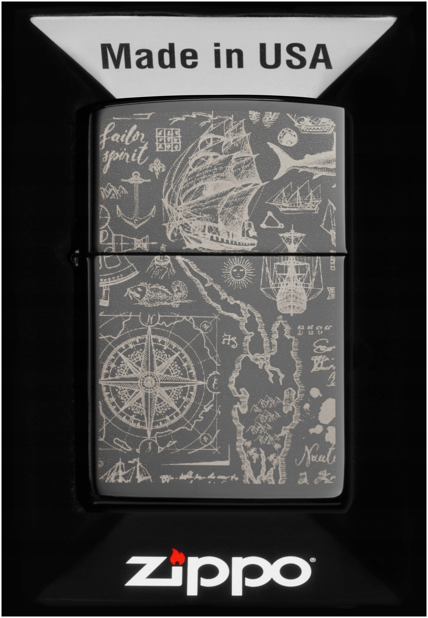 Zapalovač Zippo Nautical Design