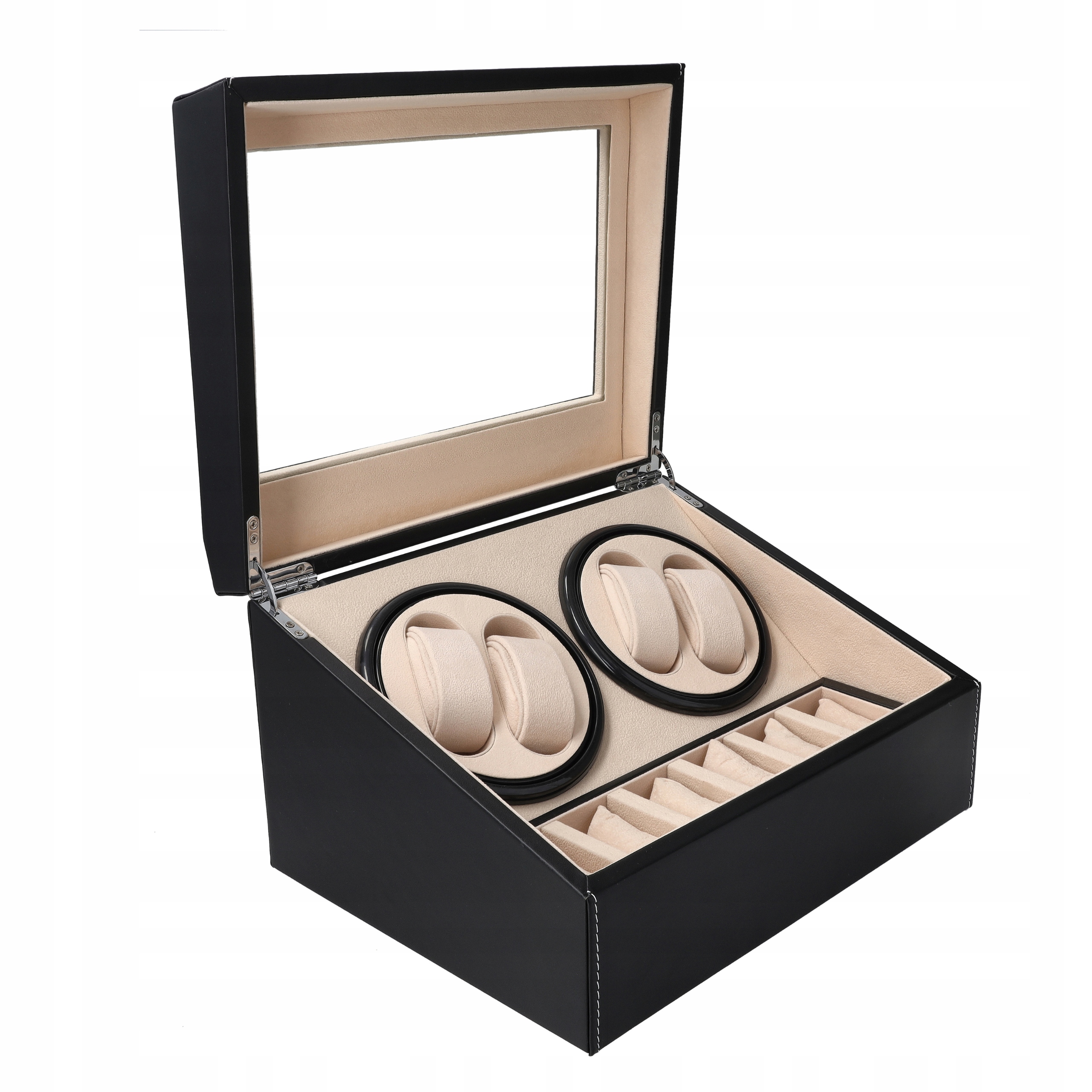 Rotomat 4 6 Krabička Expozitor Na Automatické Hodinky Pouzdro Ekokůže