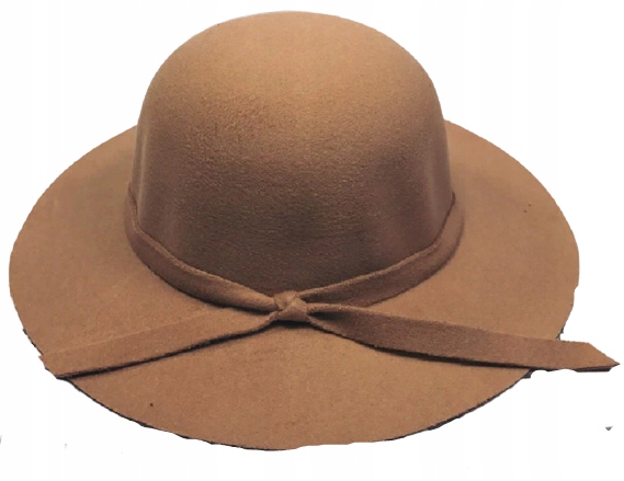 

Kapelusz Beżowy Dla Dziewczynki Klasyczny Rondo