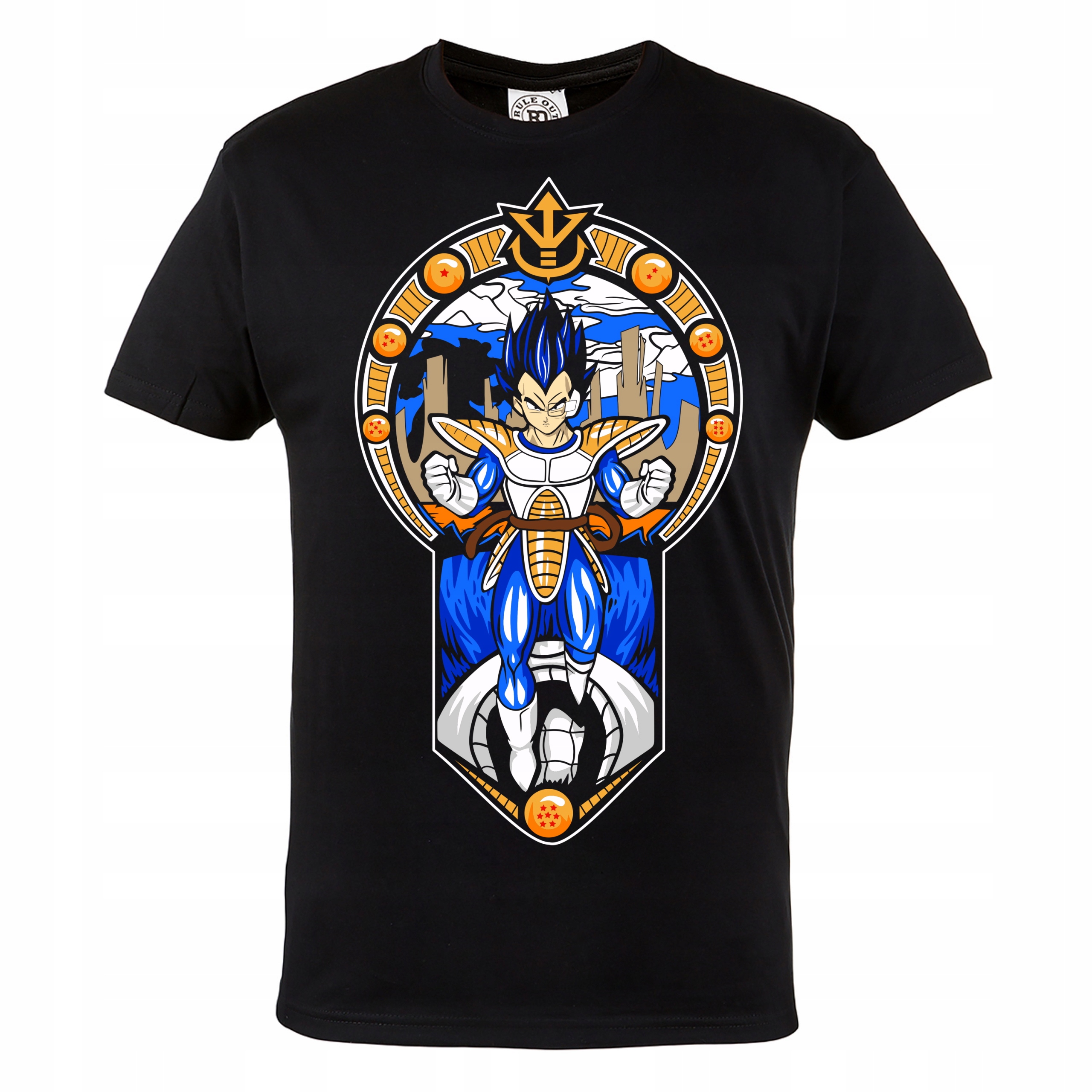 

Koszulka Dragon Ball Saiyan Vegeta Smocze Kule