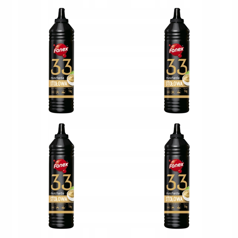 Hořčice Fanex 1000 g X4