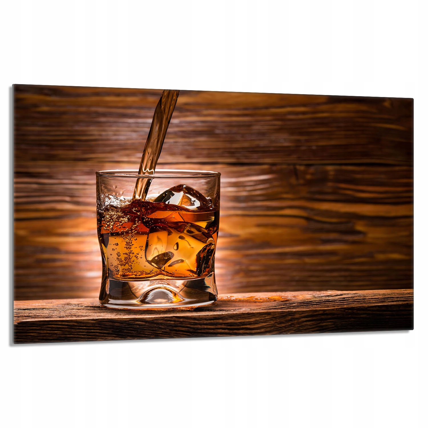 Skleněná ochranná deska na sporák 80x52 Whisky Do Kuchyně
