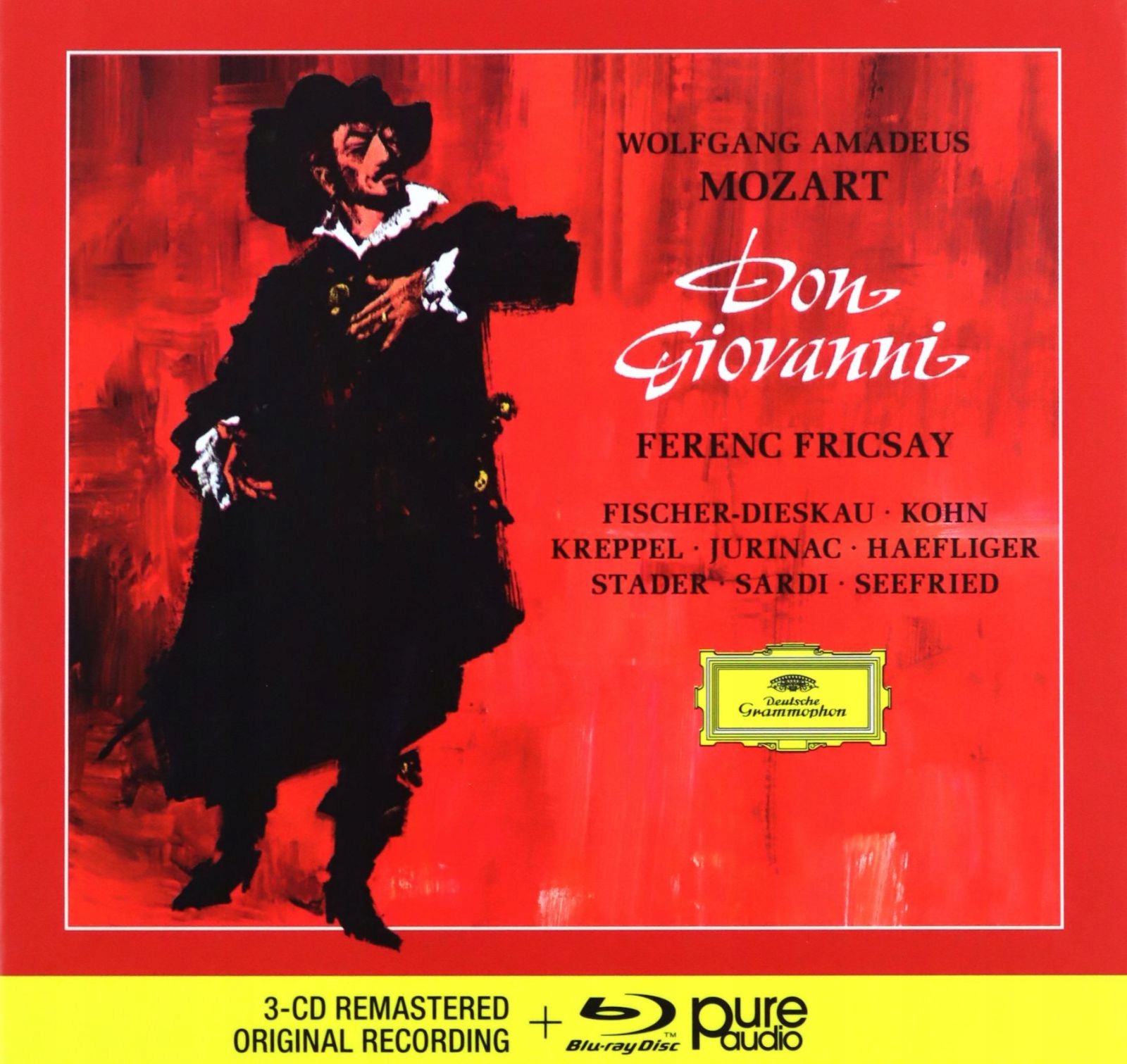 Ferenc Fricsay: Mozart Don Giovanni [3CD]+[BLU-RAY]