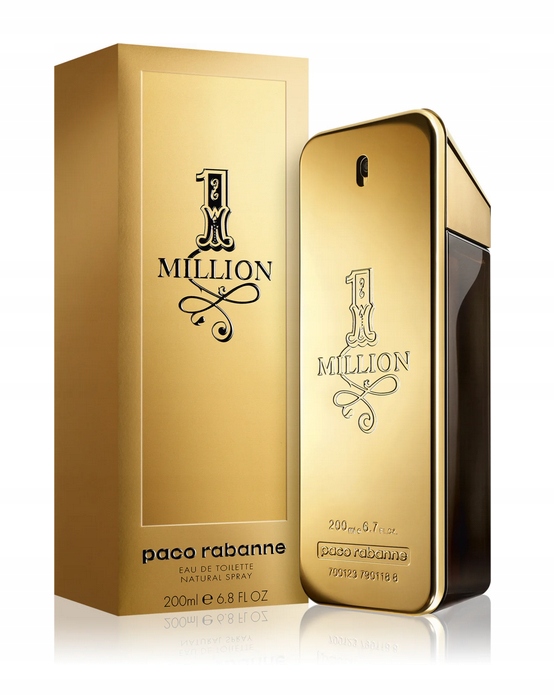 

Perfumy Paco Rabanne 1 Million Men Edt 200ml Folia