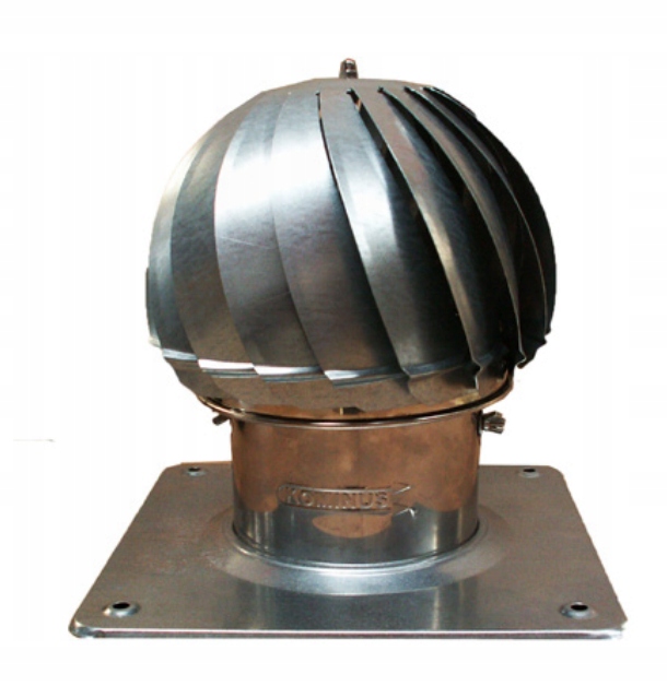 Swr Turbomax 1 fi 160 0,5 mm rotační nástavec pozink komín čtverec