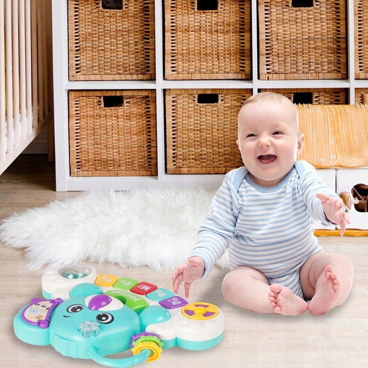 EDUKACYJNE PIANINKO MUZYCZNE ORGANKI INTERAKTYWNE MUZYKA MIŚ KOALA PROMERCO EAN (GTIN) 4778007602591