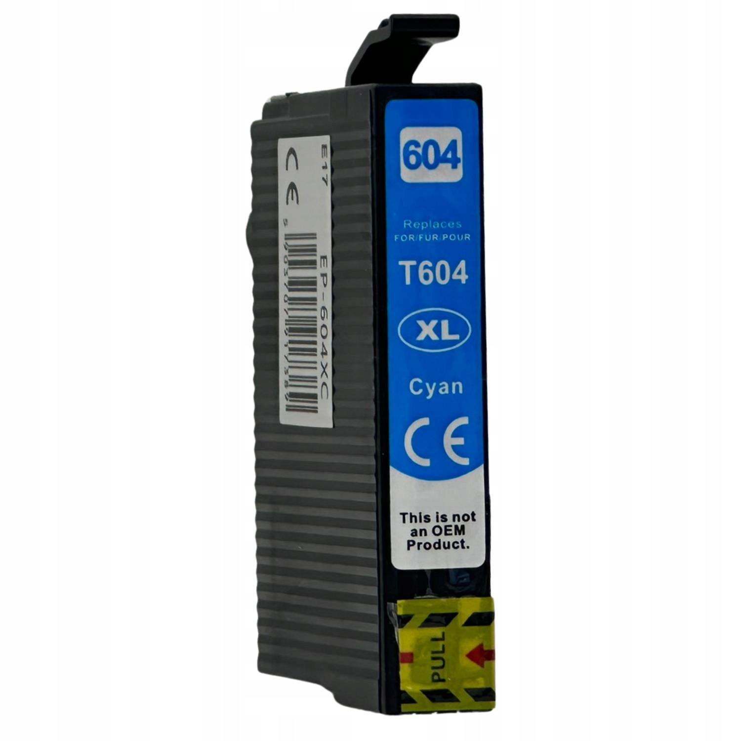 10 x Tusz EP-604XC do Epson 604XL XP-2200 XP-3200 WF-2930 Błękitny 9ml Bulk