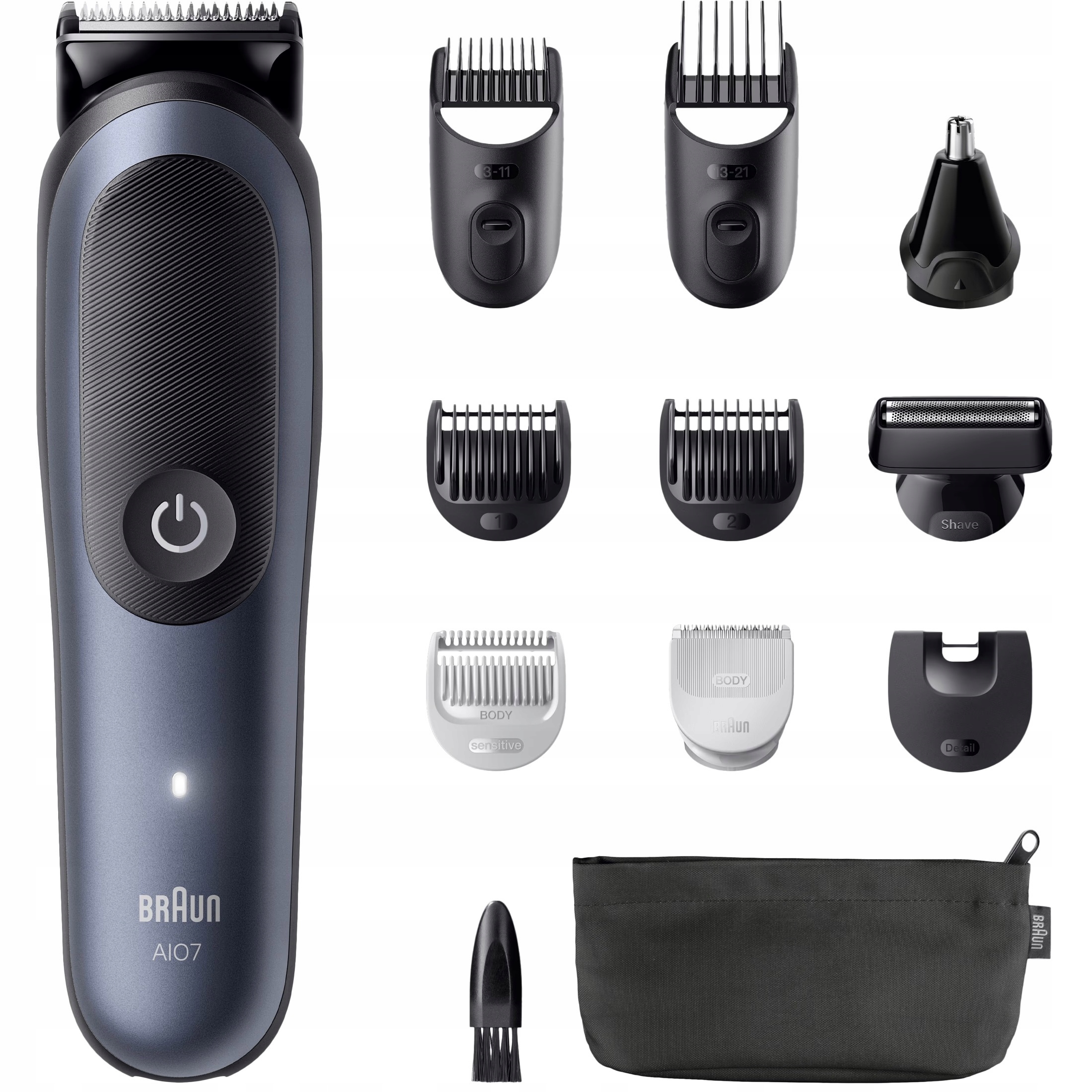 Braun Series 7 AIO7540 Wielofunkcyjny zestaw do pielęgnacji ciała 11w1