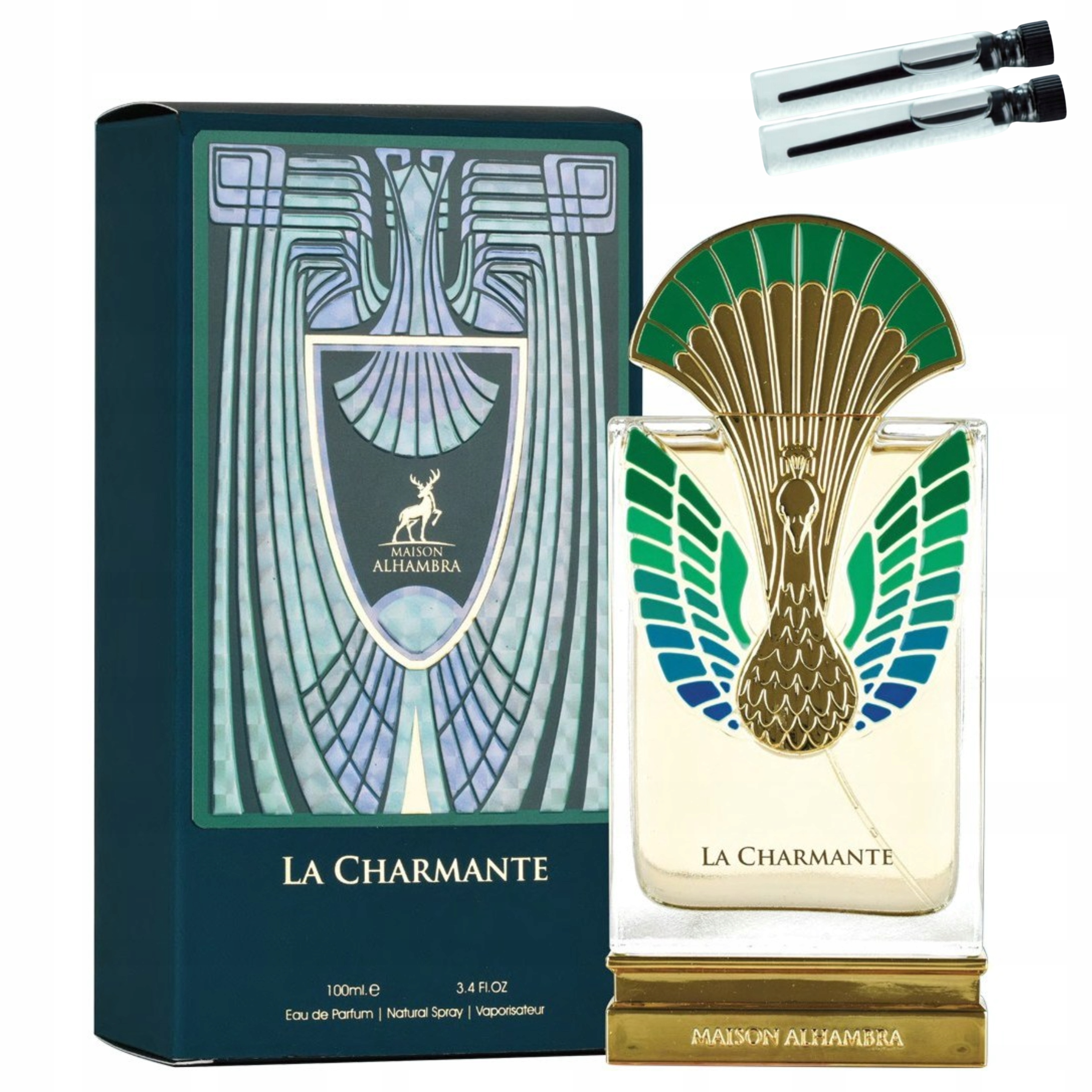 Parfém Maison Alhambra La Charmante 100 ml 2 vzorky Dárek