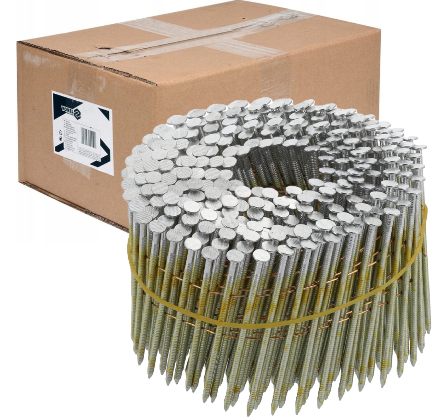 Hřebíky Do Bubnové Hřebíkovačky Pozinkované 70 mm, průměr 2,5 mm, 3600ks 72019