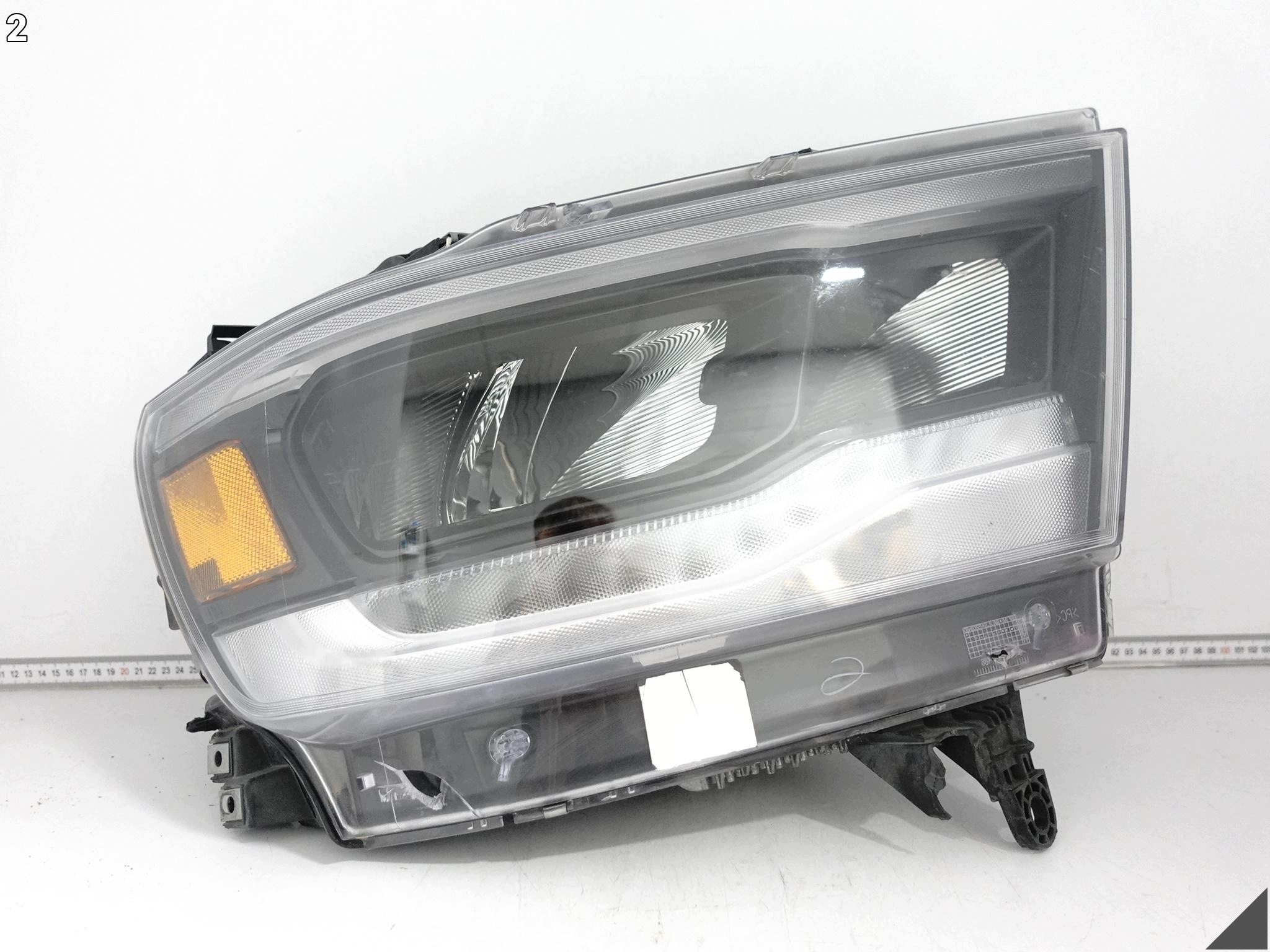 DODGE RAM V 5 1500 DT 19- light FULL LED MID BLACK dark right front USA