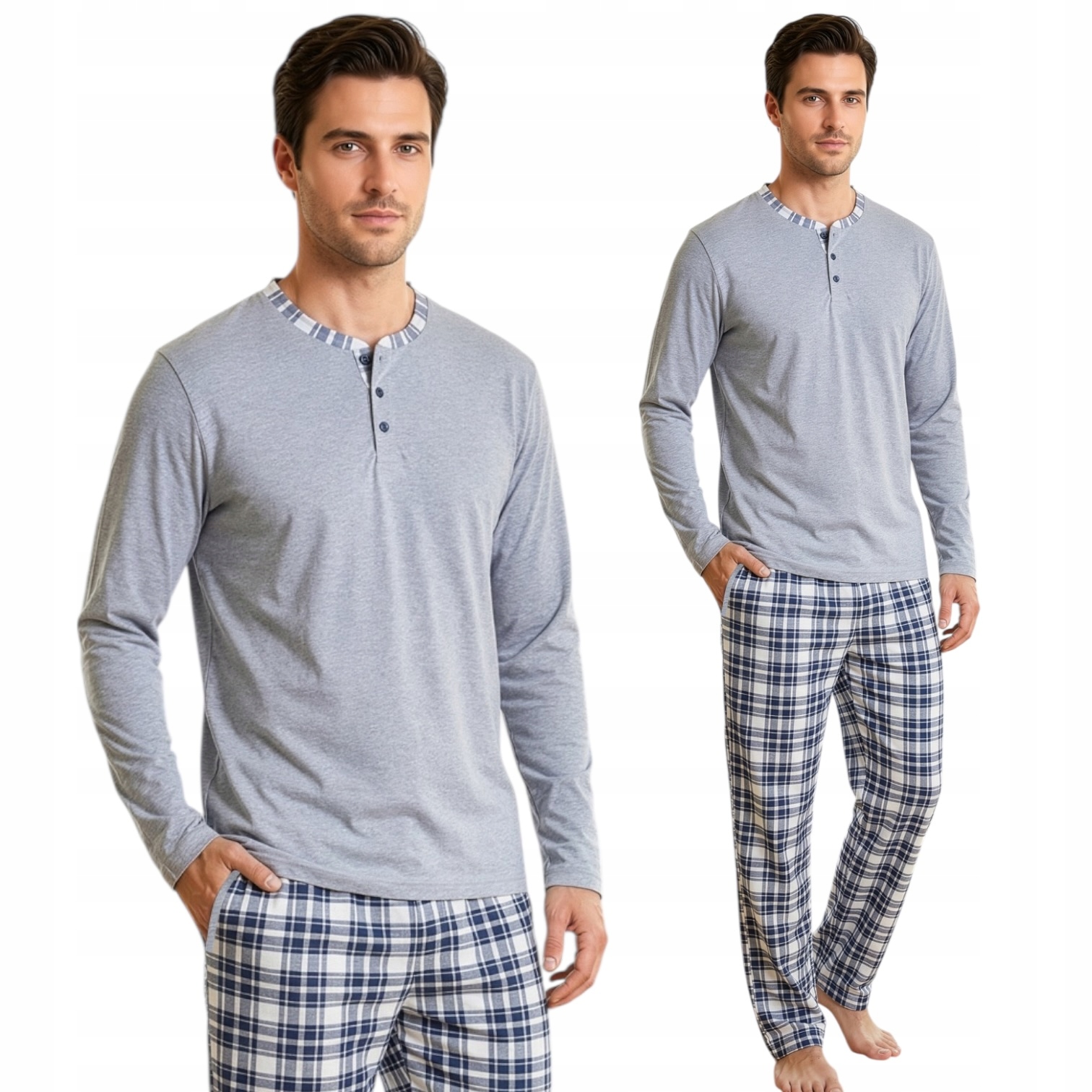 Morella мужская пижама с длинным рукавом