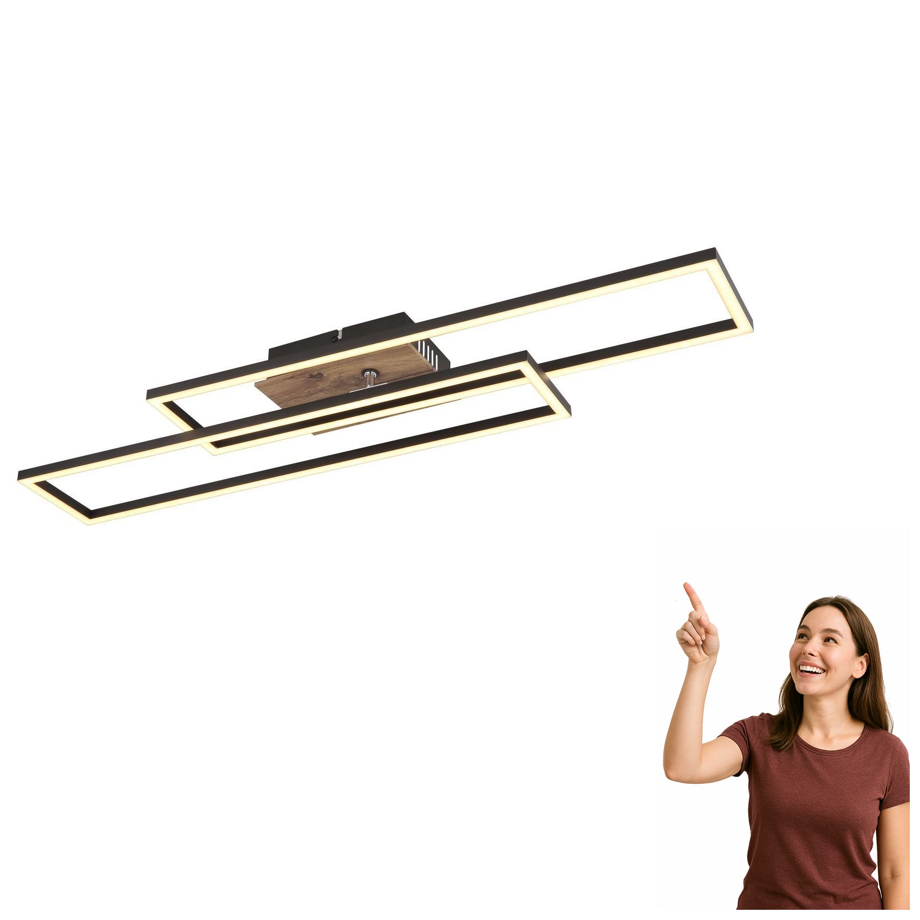 Led stropná lampa 30W Dakari 67208-30 Globo