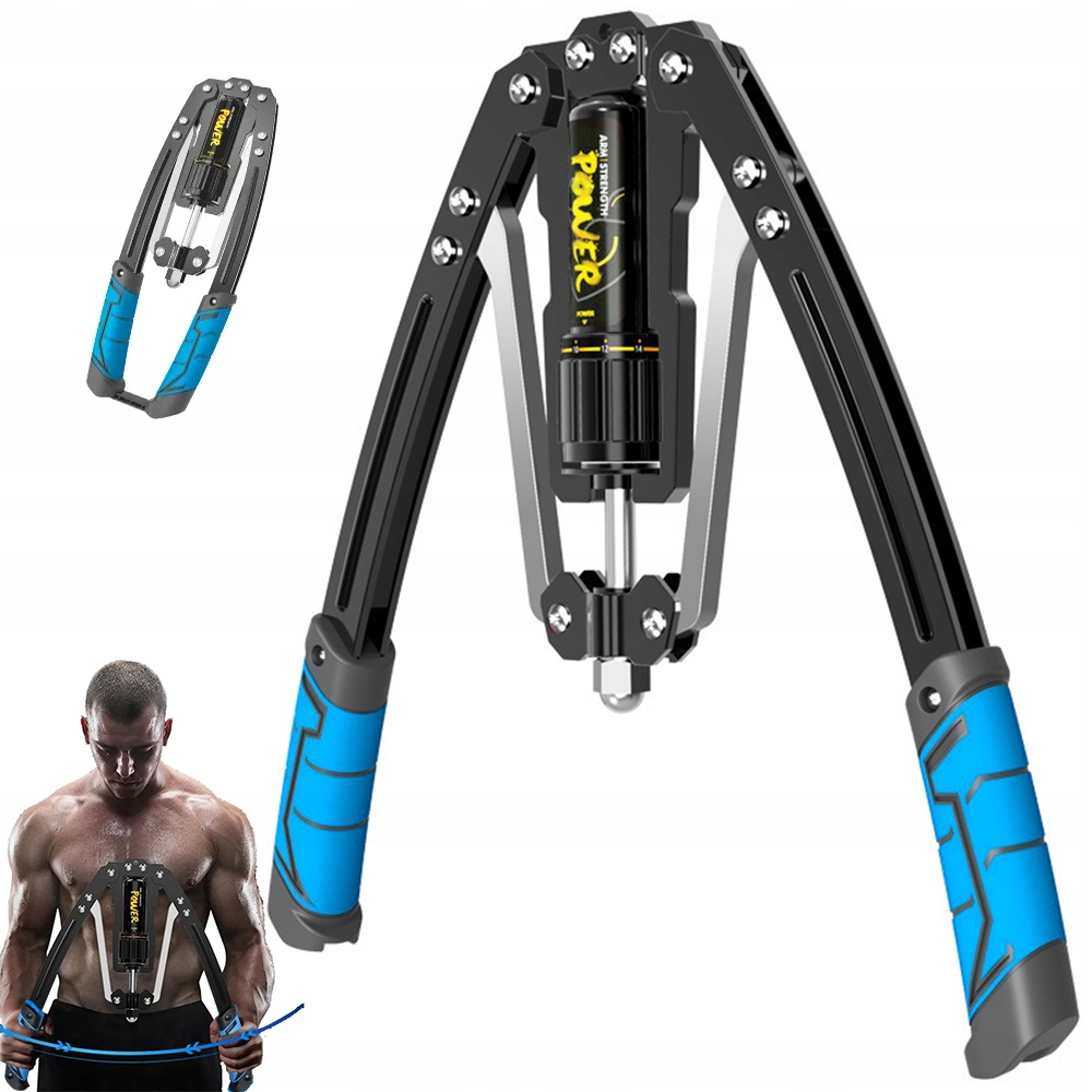 Regulovatelný Hydraulický Stlačovač Pro Cvičení Rukou 10-200 Kg