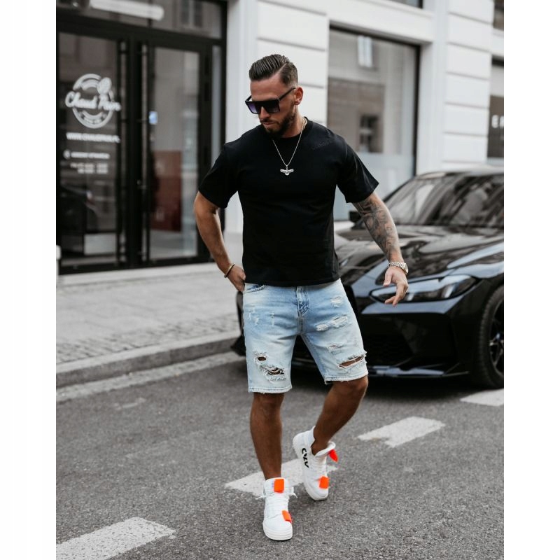 Pánské tričko Olavoga Men Shadow Luxe černá velikost M
