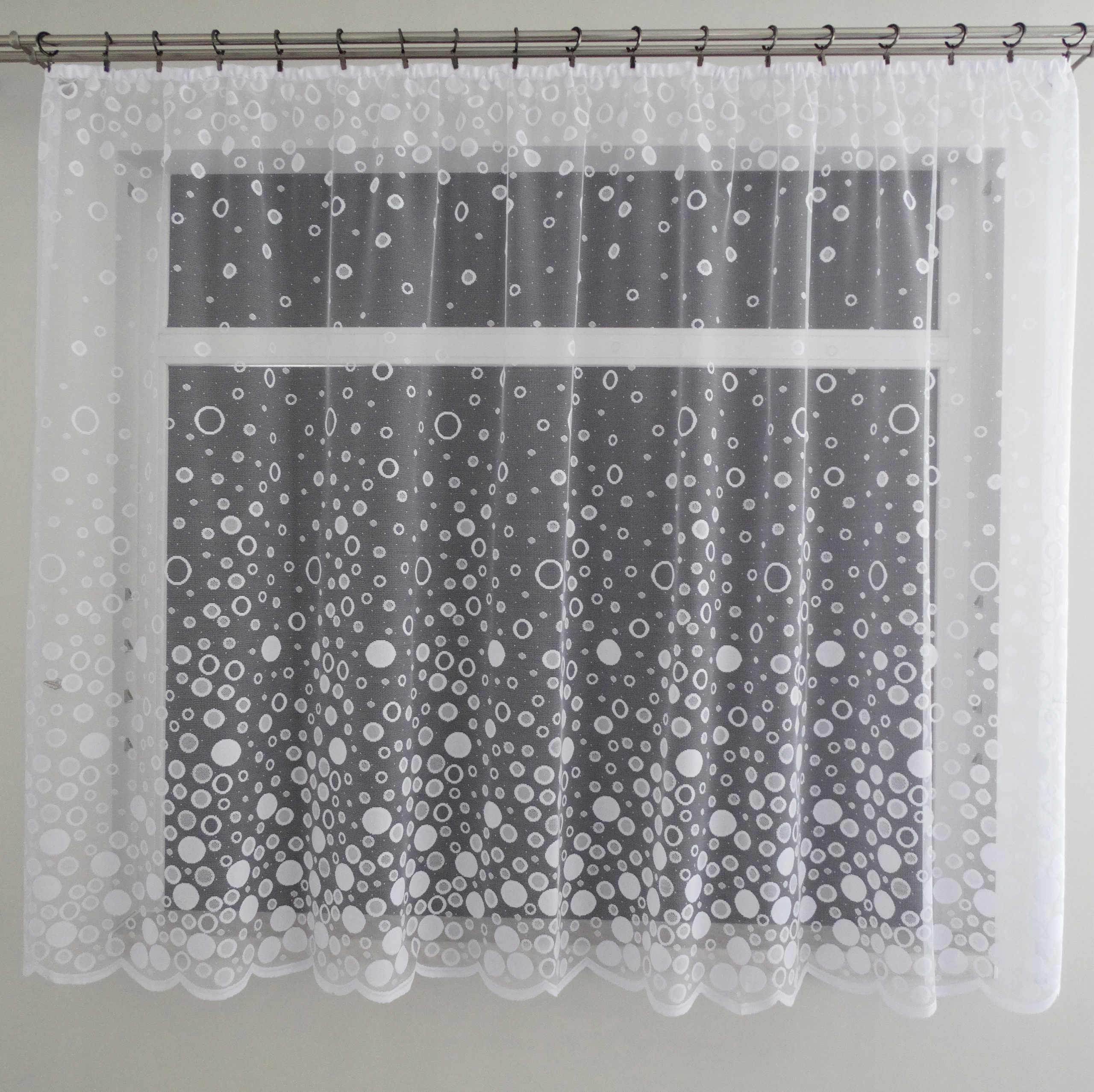 Mg Záclona 6/200 Bílá 420X140 hotová s páskou Polský K