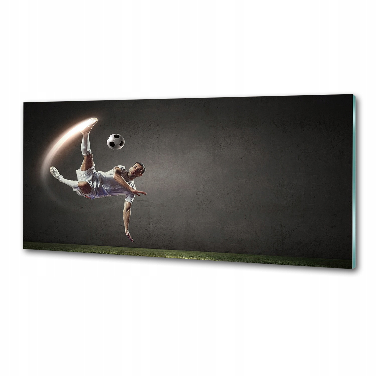 Skleněný panel do kuchyně Fotbalista 125x50 cm Lepidlo