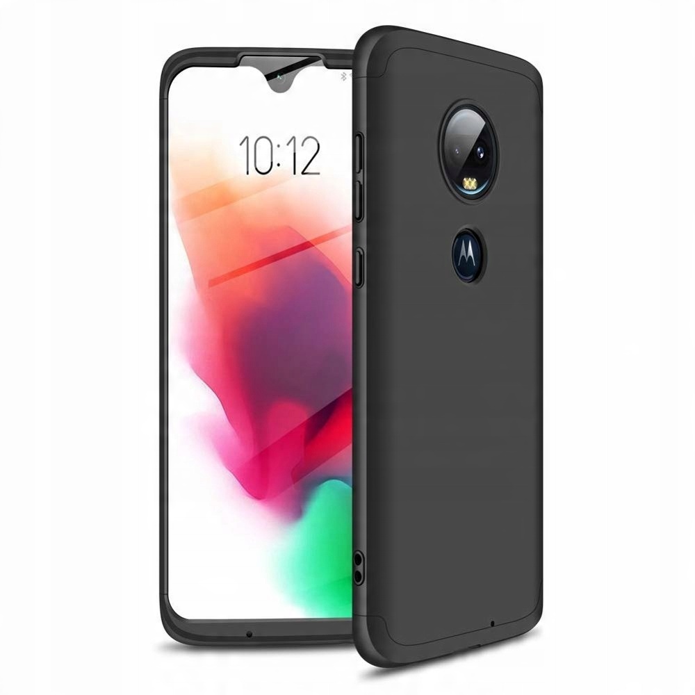 

360 Case etui przód tył do Motorola Moto G7 czarny