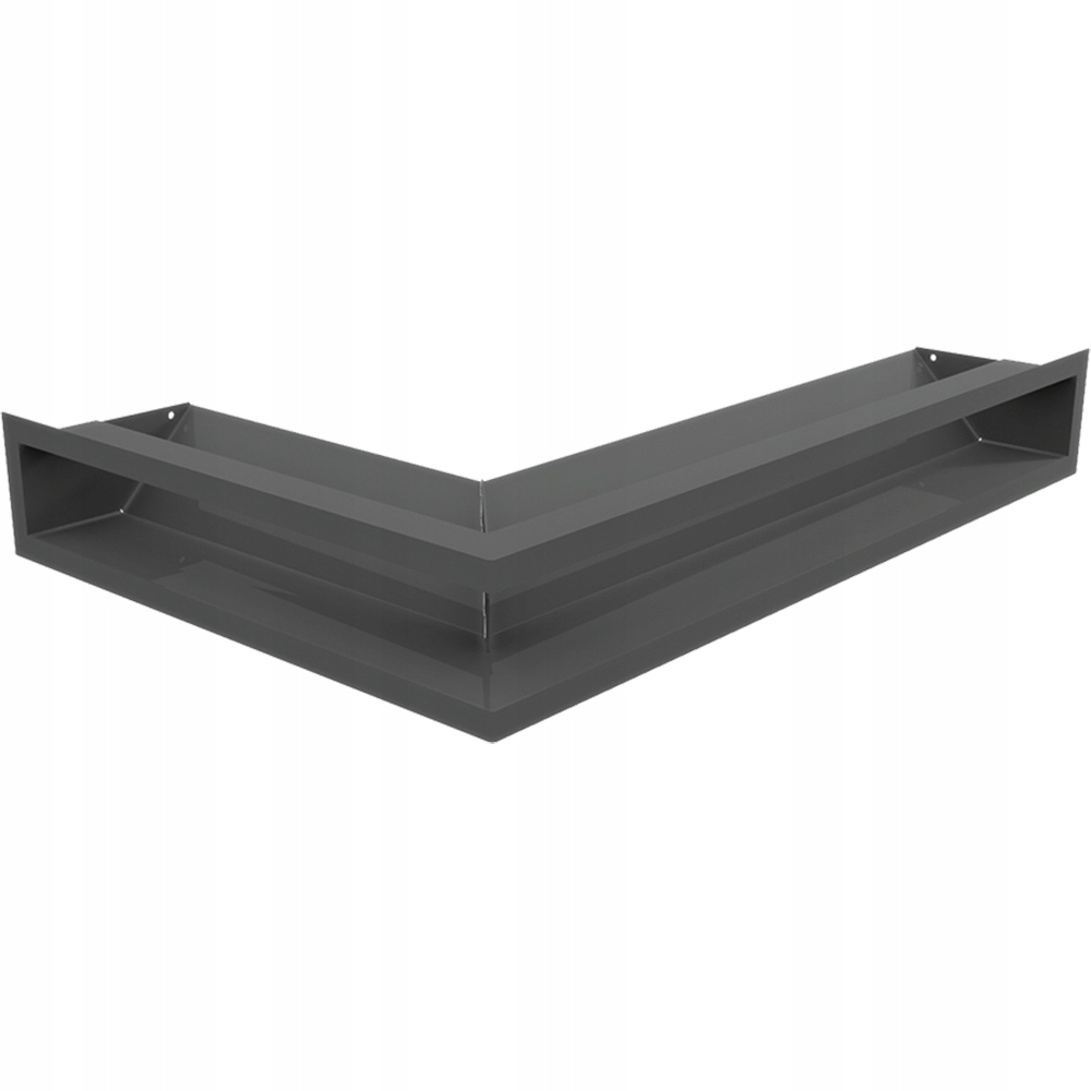 Krbová mřížka Luft pravá 40x60x9 grafitová Slim