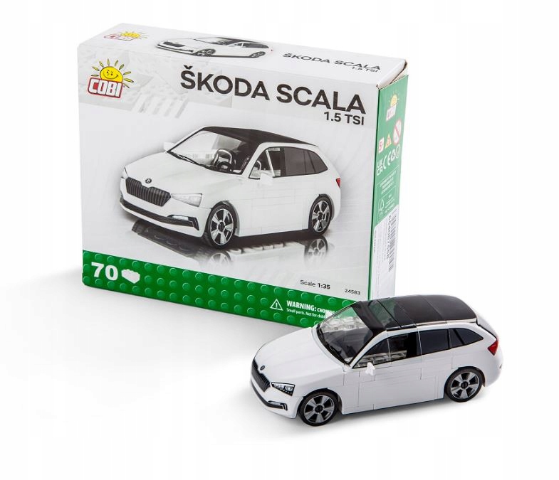 МОДЕЛЬ SKODA SCALA 1:35