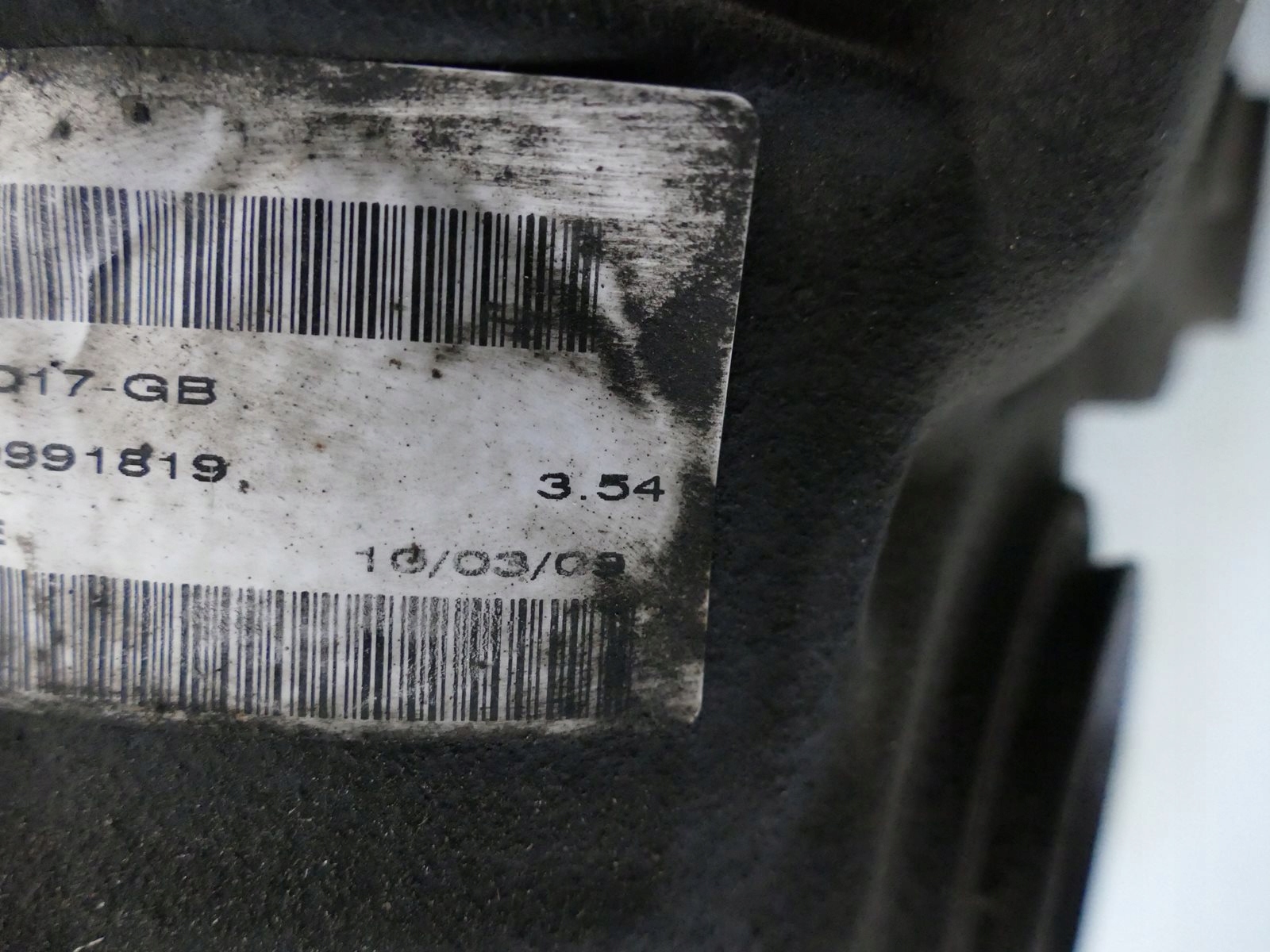 RANGE ROVER SPORT L320 3.6 TDV8 differential front