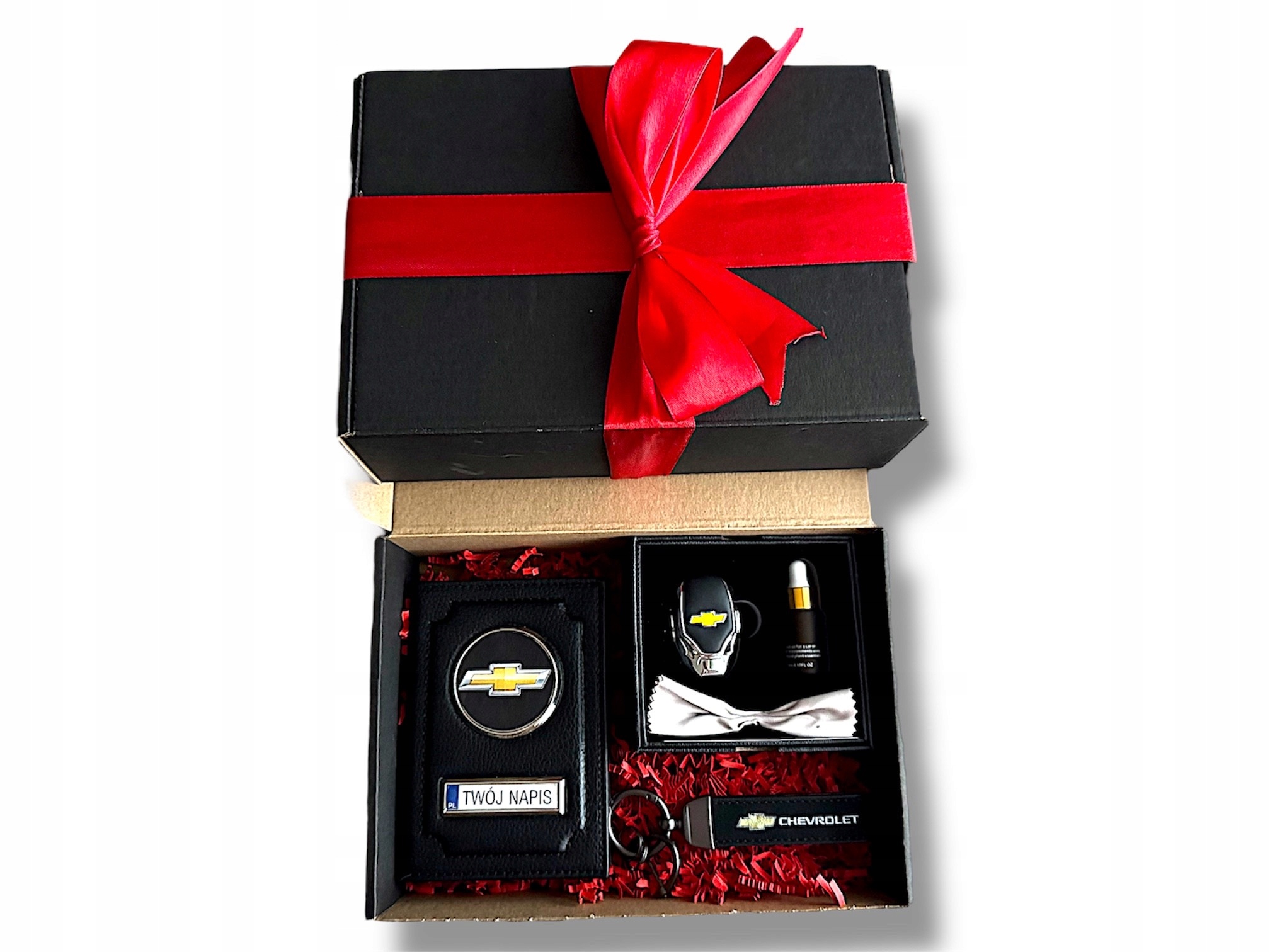 Darčeková sada pre auto MEDIUM|Personalizovaný box pre vodiča Chevrolet