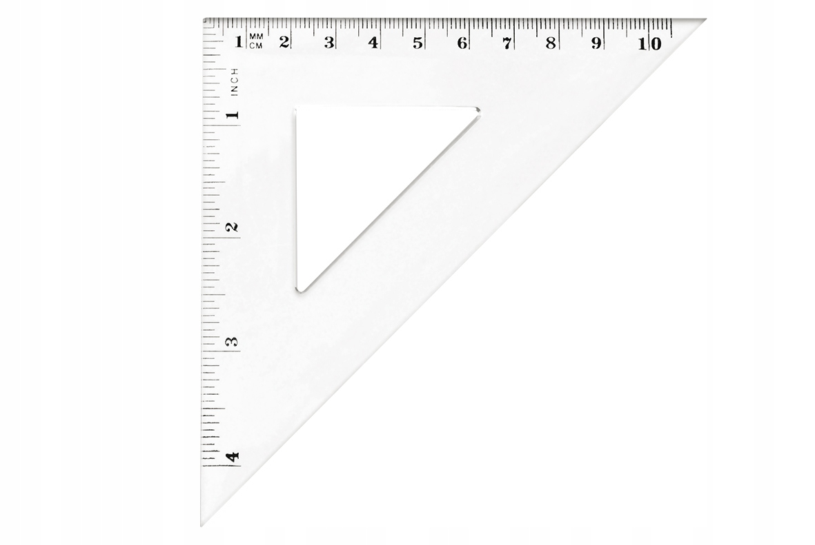 TETIS ZESTAW GEOMETRYCZNY LINIJKA 20CM BL001-BK Kod producenta BL001-BK
