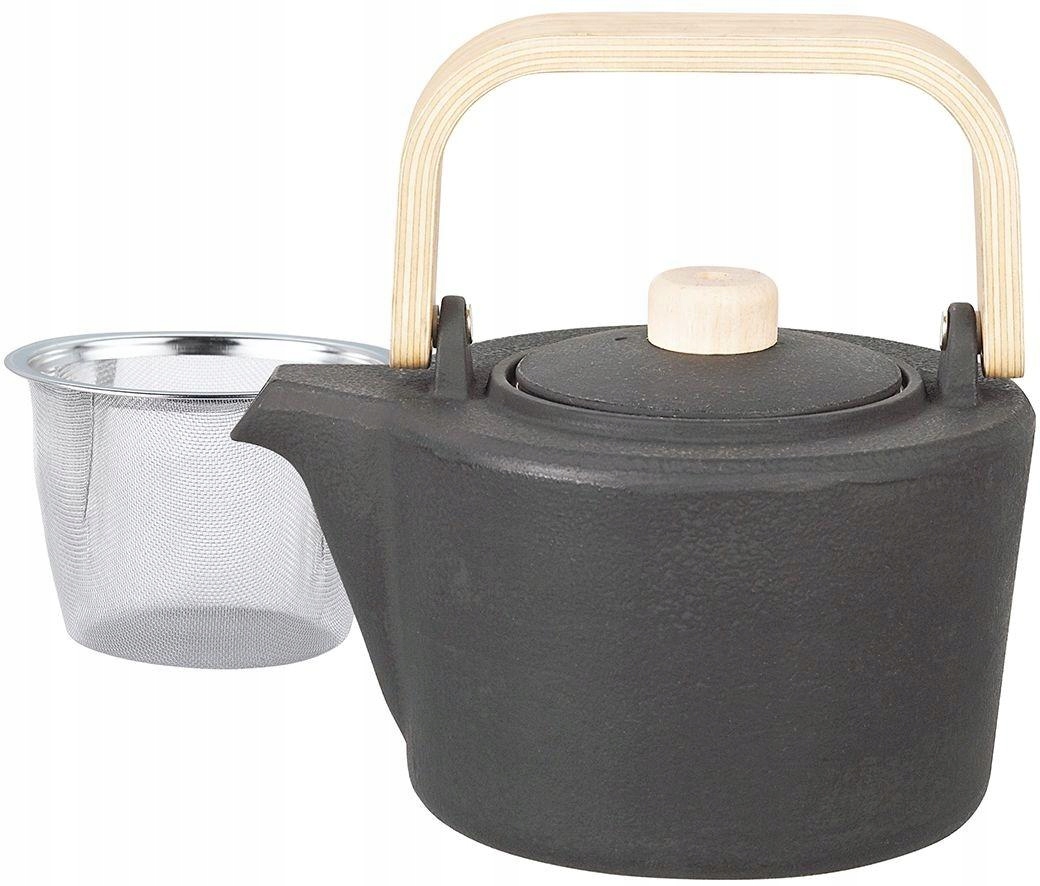 Litinová konvička Kinghoff 1,3 l černá