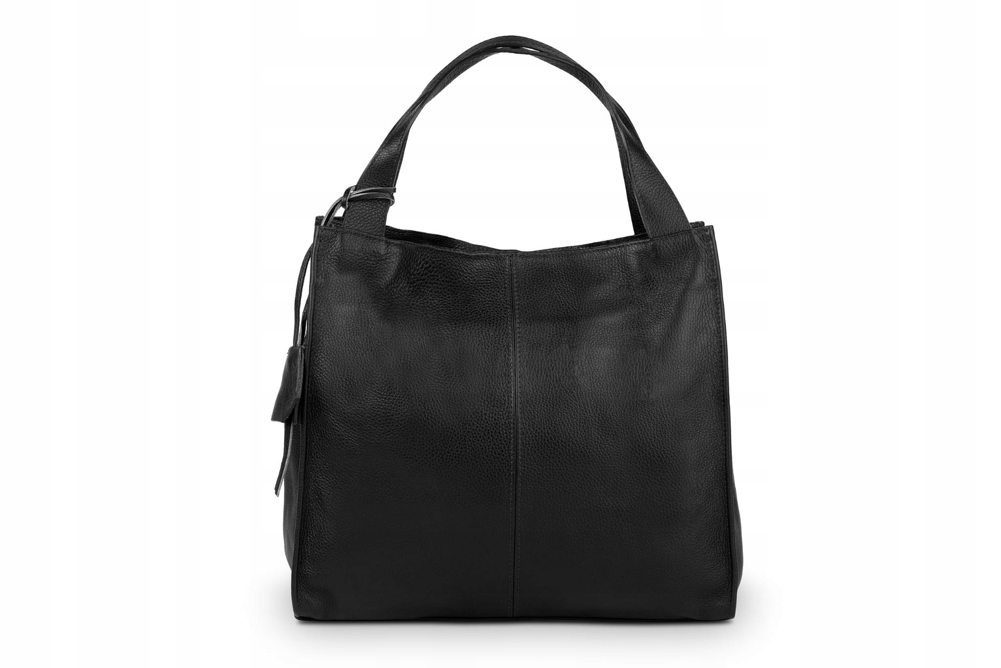 Kožená taška Piggy Vera Pelle černá