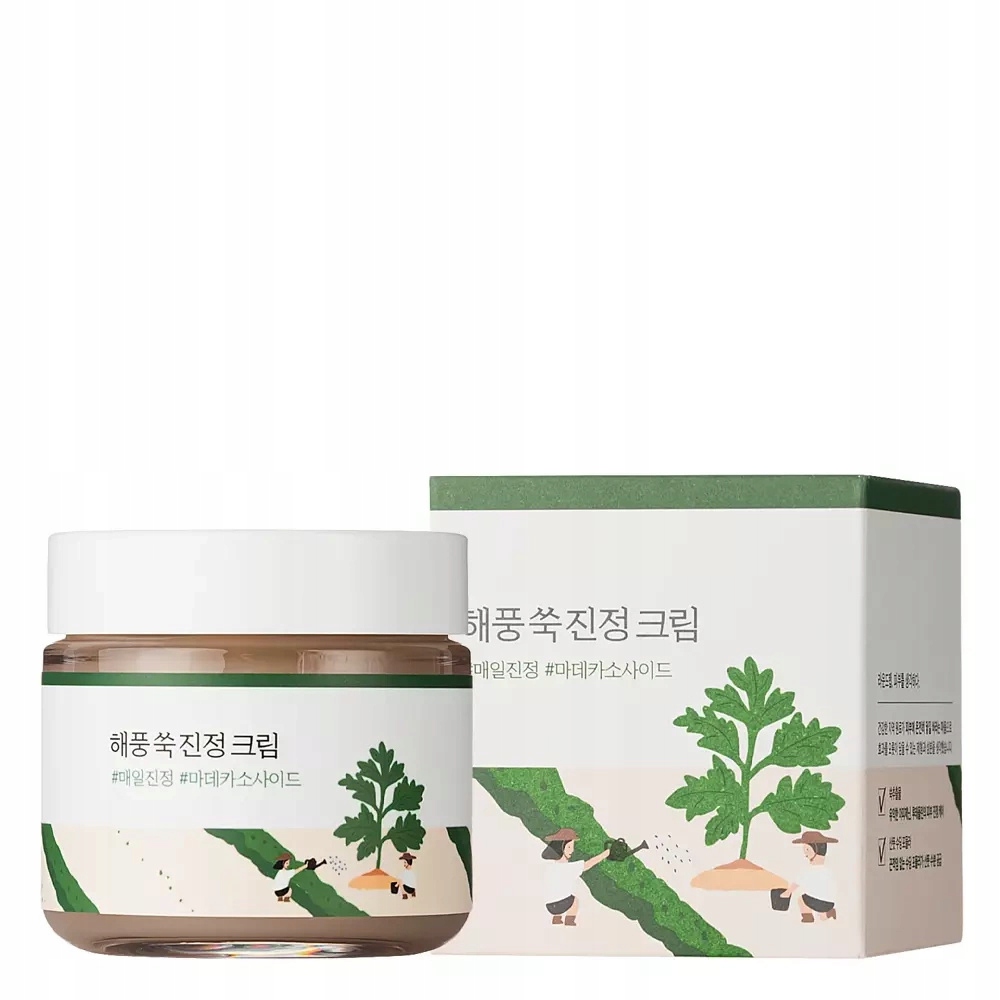 Round Lab Mugwort Calming Cream Odličovací krém na obličej 80 ml