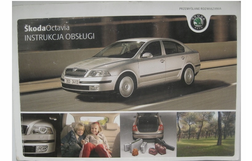 SKODA OCTAVIA II 2004-2008 польский справочник