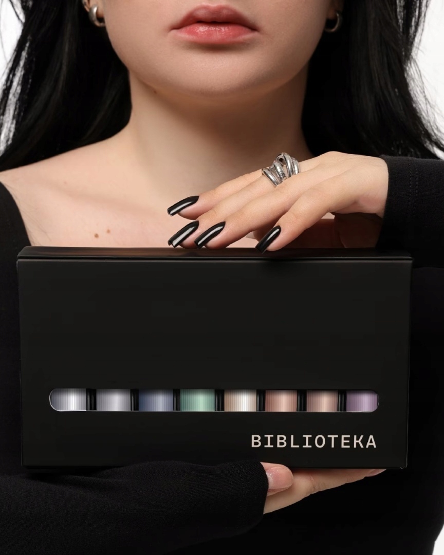 Biblioteka Night Rays Gel Polish 01-08, 10 ml zestaw lakierów hybrydowych