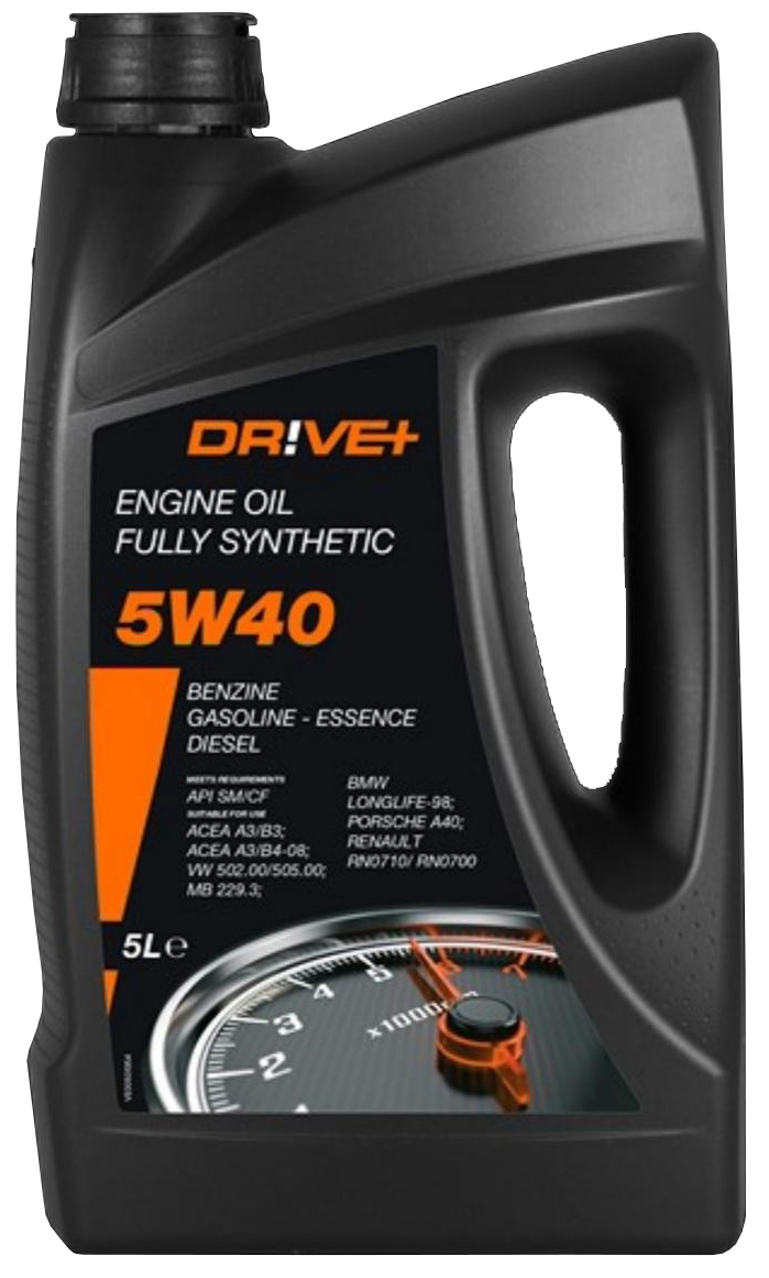 Dr!ve+ Sm/cf 5W40 5L Motorový olej