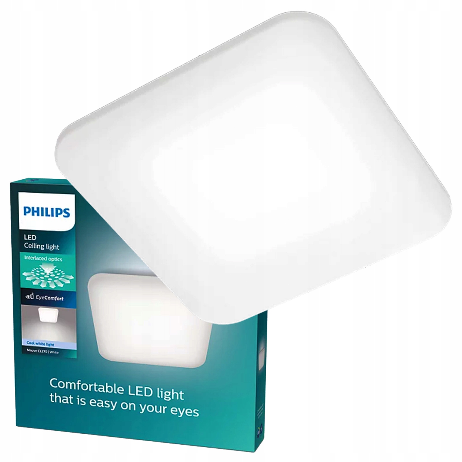 Stropní Svítidlo Stropní Svítidlo 24W 3000lm 4000K Bílá Mauve Philips