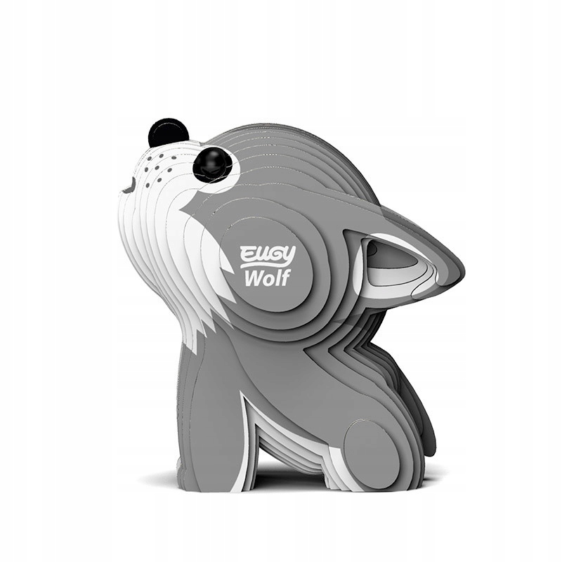 

Wilk Eugy. Eko Układanka Puzzle 3D