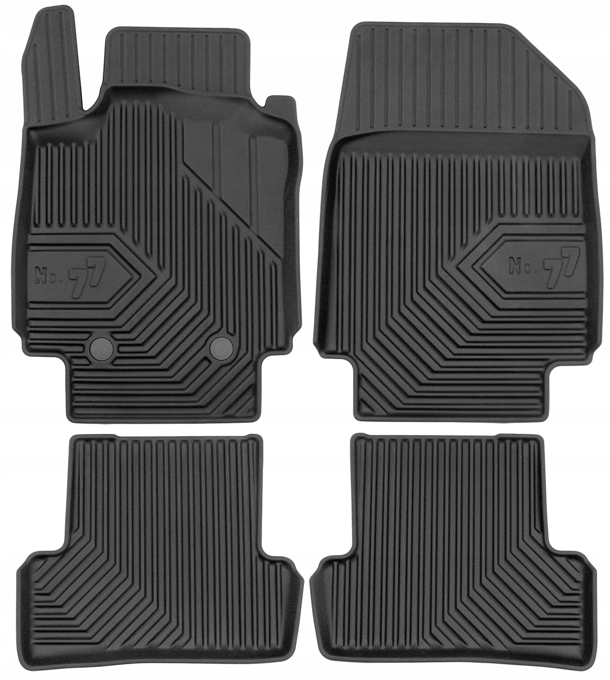 

Renault Clio III 2005-2013 Gumowe Dywaniki Korytka