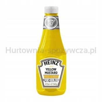 Levně Heinz Hořčice Jemná 875 ml