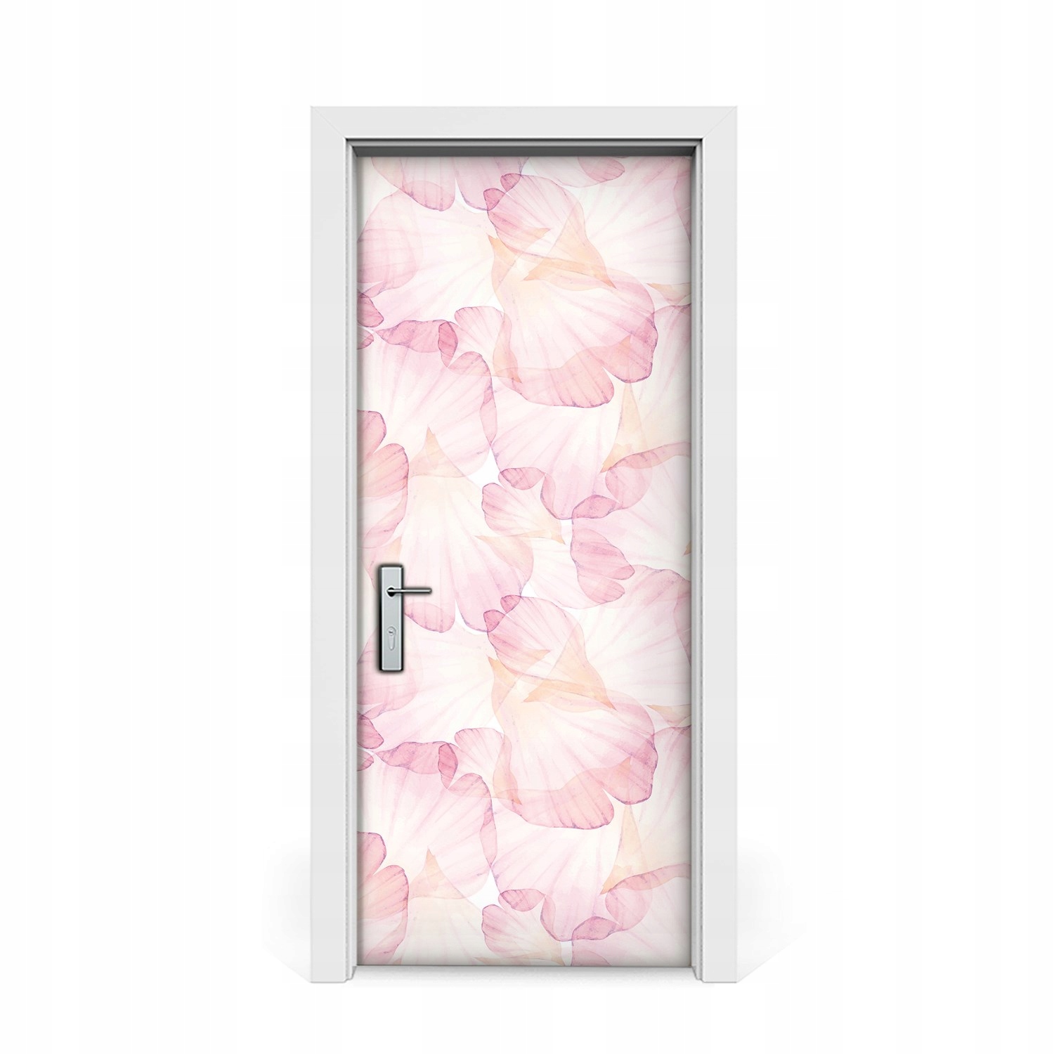 

Naklejka na drzwi Różowe płatki kwiatów 85x205