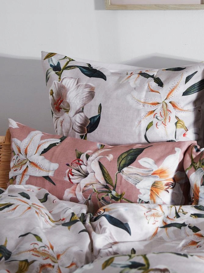 Westwing 2 Poszewki na poduszkę w kwiaty 40x80cm EAN (GTIN) 4099983006341