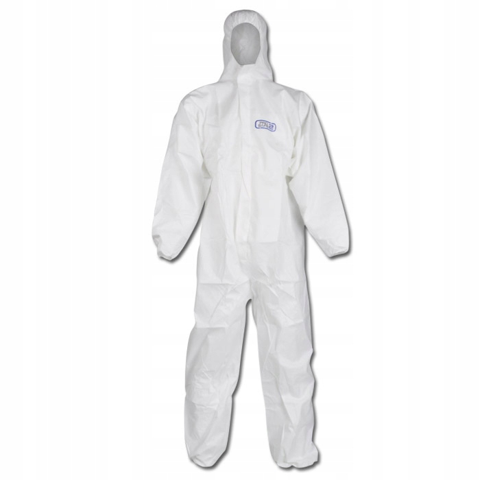 Kombinezon Ochronny Lakierniczy Chemiczny Jednoczęściowy Biały PROSAFE M Kod producenta PS2