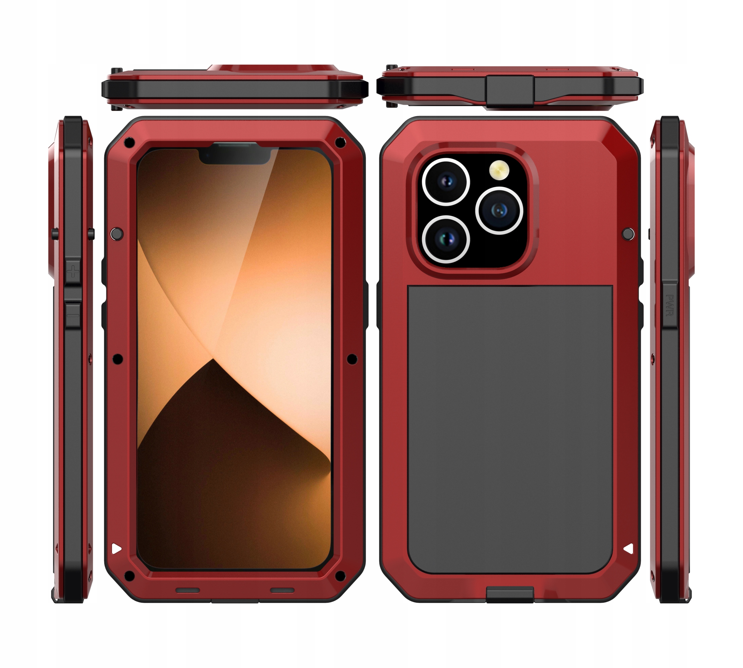Lunatik Taktik Pancerne Etui 360° Wytrzymała Obudowa iPhone 14 Pro Max