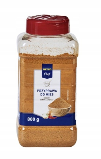Metro Chef Koření na maso 8 x 800 g velké balení pro gastronomii