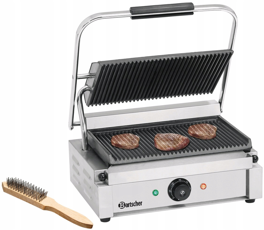 Kontaktní Gril Rýhovaný „Panini“ 1R Bartscher A150674