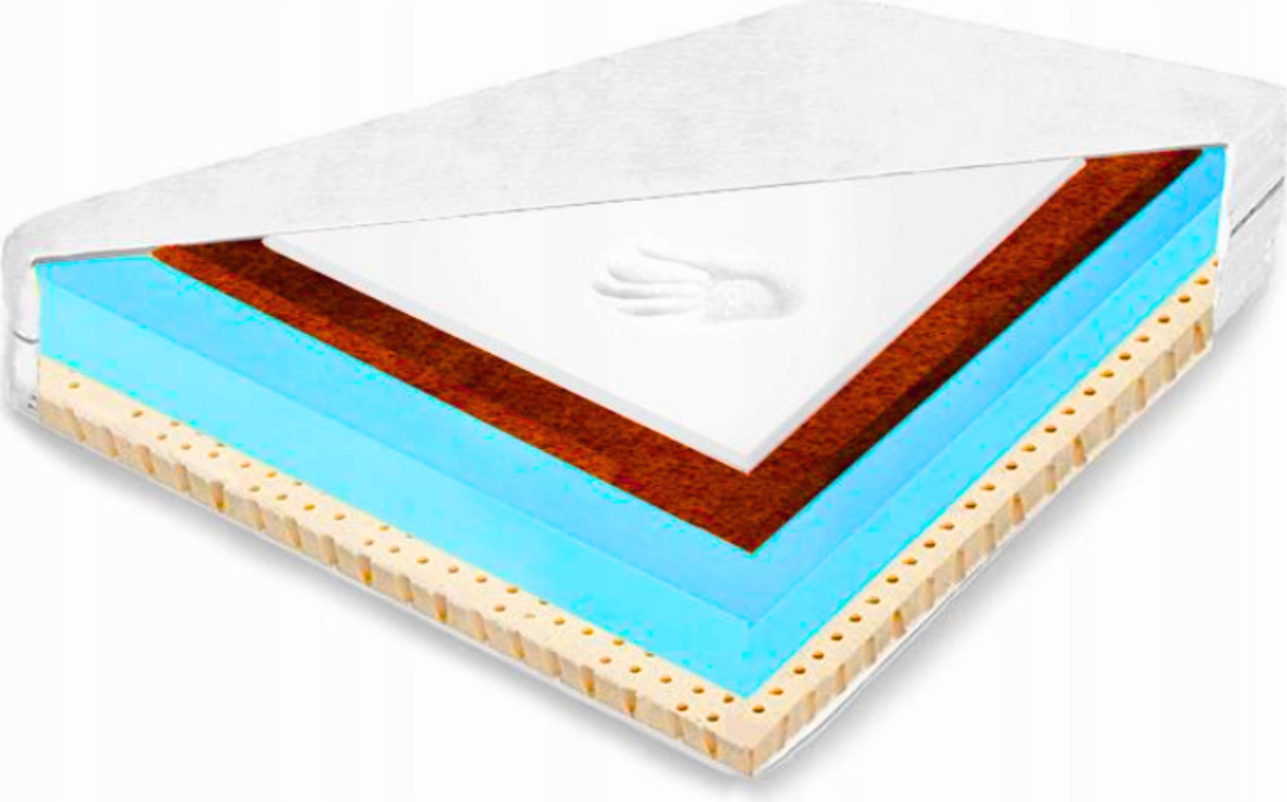 Matrac 90x190 latex, visco antialergický 18 cm latexový leto/zima H1