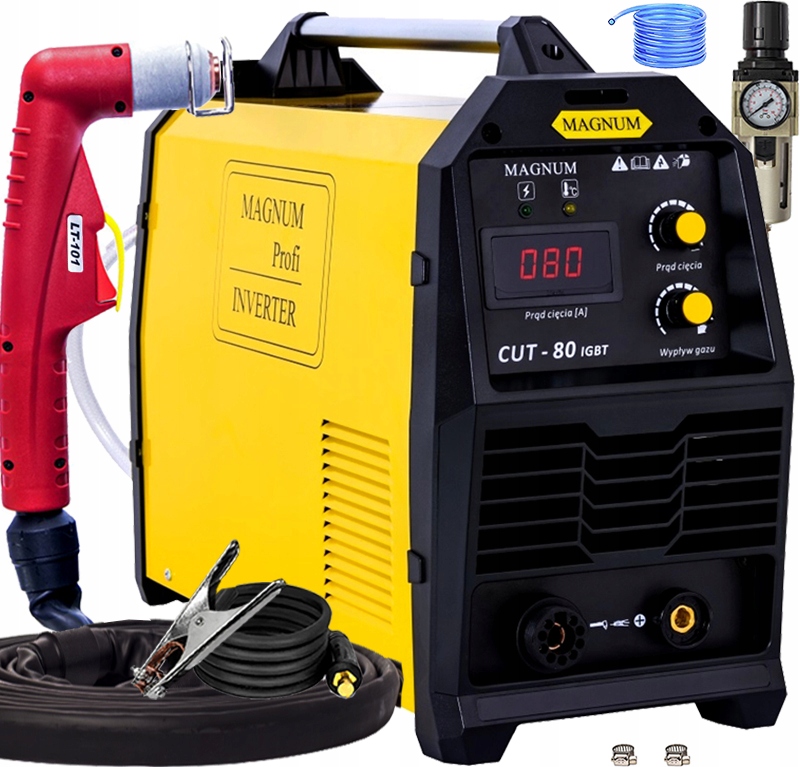 Plazmová Řezačka Pro Řezání Kovů Magnum CUT-80 Igbt Hf Igbt 400V