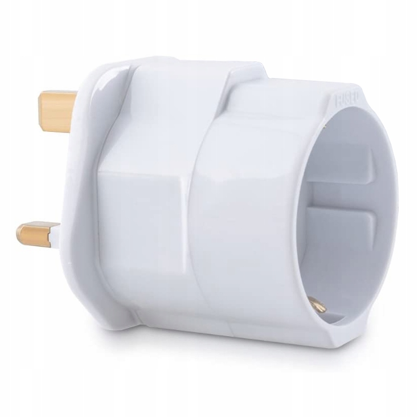 ADAPTER PRZEJŚCIÓWKA GNIAZDKA WTYCZKA ANGIELSKA PL EU na UK BEZPIECZNIK Stan opakowania oryginalne